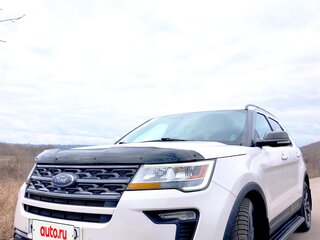 2018 Ford Explorer V Рестайлинг 2, белый, 3099000 рублей, вид 1