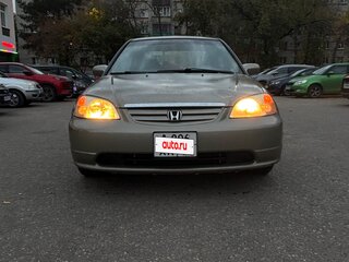 2002 Honda Civic VII, коричневый, 315000 рублей, вид 2