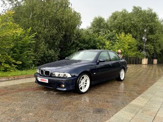 2000 BMW 5 серии 540i IV (E39) Рестайлинг, синий, 1450000 рублей, вид 1