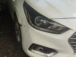 2019 Hyundai Solaris II, белый, 1050000 рублей, вид 3