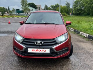 2020 Lada (ВАЗ) Granta I Рестайлинг, красный, 530000 рублей, вид 5