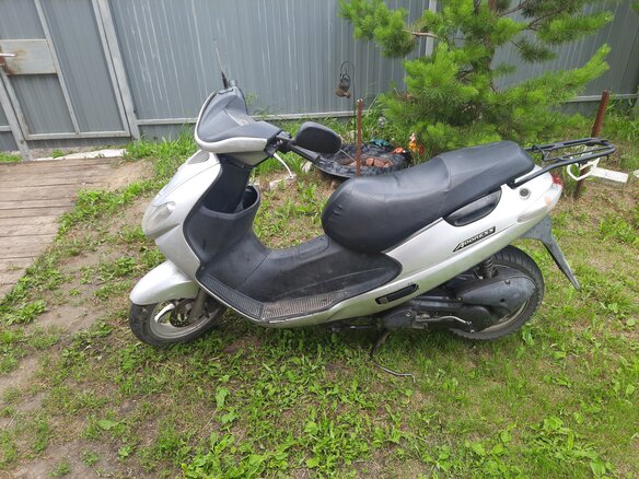 2006 Suzuki Address 110, серый, 90000 рублей - вид 1