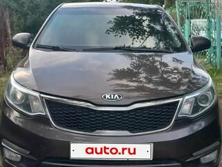 2016 Kia Rio III Рестайлинг, коричневый, 1150000 рублей, вид 1