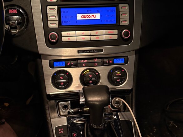 2008 Volkswagen Passat B6, чёрный - вид 12