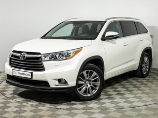 2014 Toyota Highlander III (XU50), белый, 2399900 рублей, вид 1