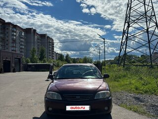 2007 Kia Spectra I Рестайлинг 2, красный, 190000 рублей, вид 1