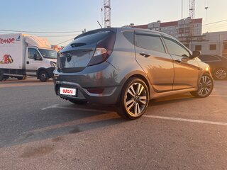 2012 Hyundai Solaris I, чёрный, 690000 рублей, вид 4