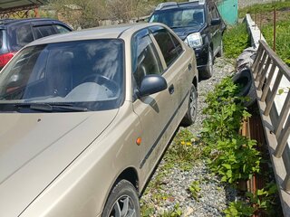 2006 Hyundai Accent ТагАЗ II, золотистый, 395000 рублей, вид 2