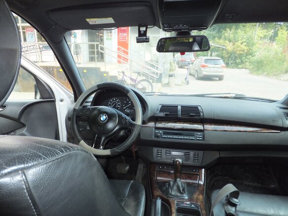 2003 BMW X5 3.0i I (E53), серебристый, 600000 рублей - вид 6