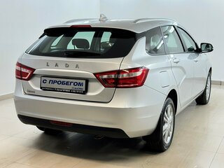 2019 Lada (ВАЗ) Vesta SW I, серебристый, 1120000 рублей, вид 4