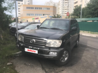 1998 Toyota Land Cruiser 100 Series, чёрный, 1350000 рублей, вид 1