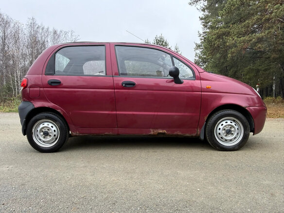 2012 Daewoo Matiz I Рестайлинг, красный, 160000 рублей - вид 6