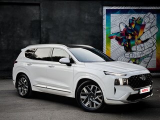2021 Hyundai Santa Fe IV Рестайлинг, белый, 3550000 рублей, вид 5