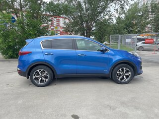 2018 Kia Sportage IV Рестайлинг, синий, 2050000 рублей, вид 5