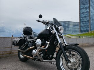 1997 Kawasaki VN800 Vulcan, чёрный, 425000 рублей, вид 5