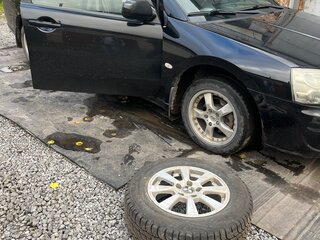 2007 Mitsubishi Galant IX Рестайлинг, чёрный, 400000 рублей, вид 4