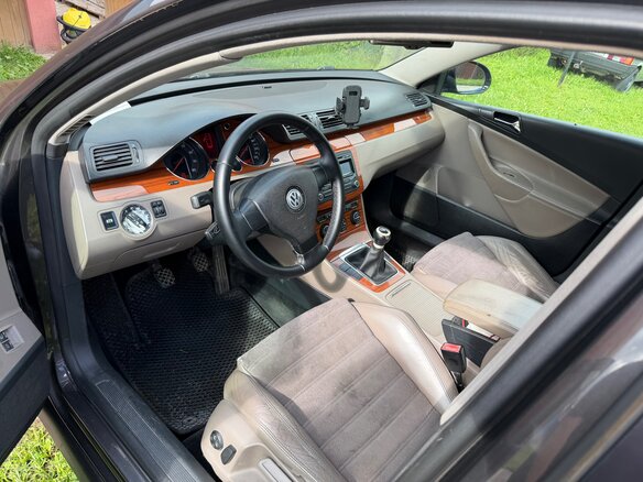2006 Volkswagen Passat B6, коричневый, 450000 рублей - вид 4