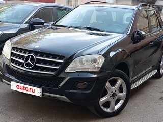 2008 Mercedes-Benz M-Класс 350 II (W164) Рестайлинг, чёрный, 1080000 рублей, вид 2