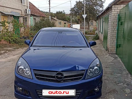 2007 Opel Vectra C Рестайлинг, синий, 480000 рублей, вид 2