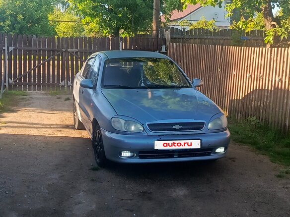 2007 Chevrolet Lanos I, серый