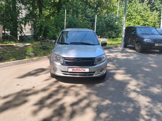 2017 Lada (ВАЗ) Granta I, серебристый, 220000 рублей, вид 3
