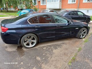 2012 BMW 5 серии 520i VI (F10/F11/F07), синий, 1950000 рублей, вид 4