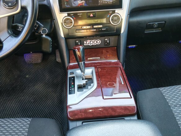 2014 Toyota Camry VII (XV50), чёрный, 1750000 рублей - вид 10