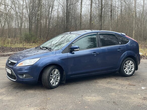 2008 Ford Focus II Рестайлинг, синий, 450000 рублей - вид 6
