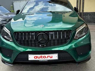 2018 Mercedes-Benz GLE Coupe 350 d I (C292), зелёный, 4700000 рублей, вид 1