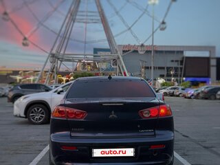 2008 Mitsubishi Lancer X, синий, 550000 рублей, вид 4