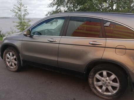 2008 Honda CR-V III, серый, 822000 рублей, вид 4