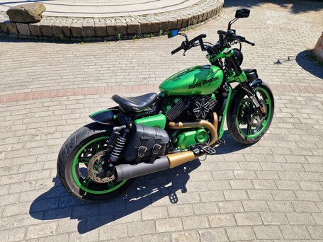 2015 Harley-Davidson Street Rod, зелёный, 710000 рублей, вид 3