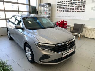 2021 Volkswagen Polo VI, серебристый, 960000 рублей, вид 4