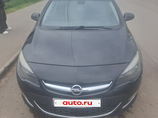 2013 Opel Astra J Рестайлинг, чёрный, 670000 рублей, вид 3