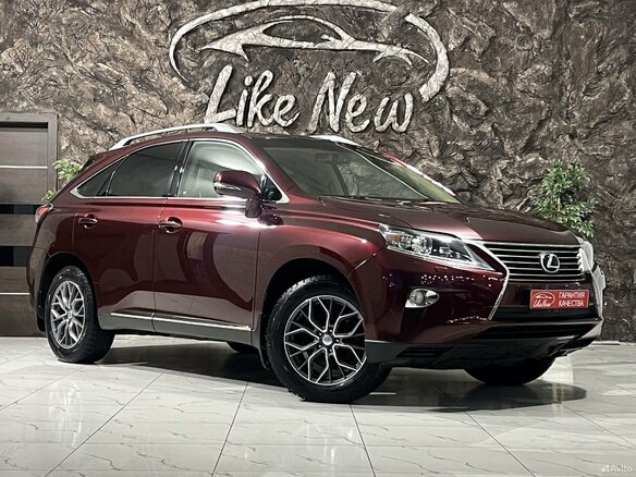 2013 Lexus RX 270 III Рестайлинг, красный, 2498000 рублей - вид 1
