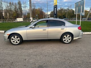 2004 Nissan Skyline XI (V35), серебристый, 600000 рублей, вид 4