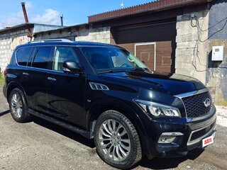 2016 Infiniti QX80 I Рестайлинг, чёрный, 2990000 рублей, вид 1