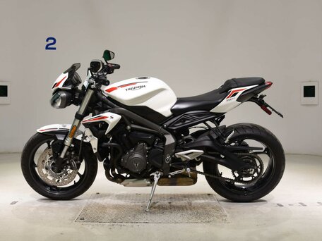 2020 Triumph Street Triple, белый, 799000 рублей, вид 1