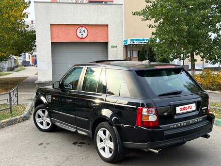 2007 Land Rover Range Rover Sport Supercharged I, чёрный, 975000 рублей, вид 5