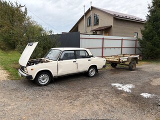 1990 Lada (ВАЗ) 2105, белый, 125000 рублей, вид 5