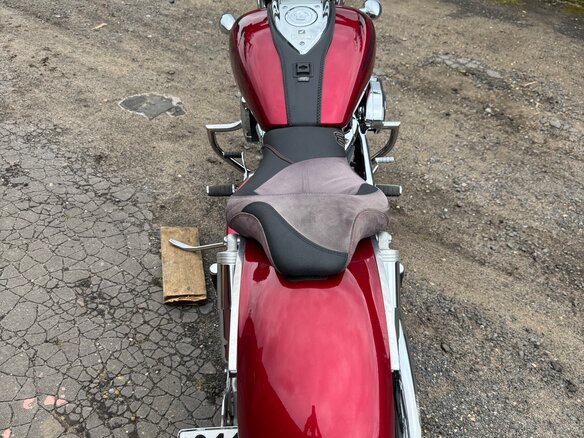 2008 Honda VTX 1800, красный, 1500000 рублей - вид 7
