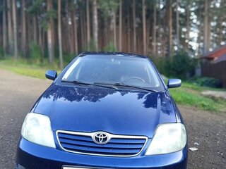 2005 Toyota Corolla IX (E120, E130) Рестайлинг, синий, 380000 рублей, вид 2