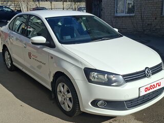 2013 Volkswagen Polo V, белый, 600000 рублей, вид 2