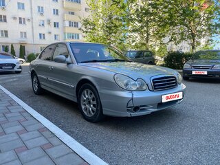 2002 Hyundai Sonata IV (EF) Рестайлинг, серебристый, 360000 рублей, вид 3
