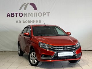 2017 Lada (ВАЗ) Vesta I, красный, 840000 рублей, вид 3