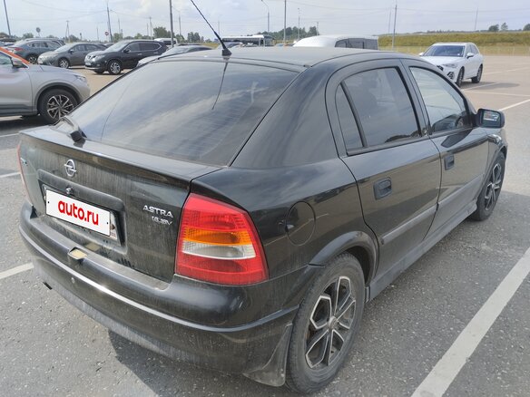 2001 Opel Astra G, чёрный, 330000 рублей - вид 18