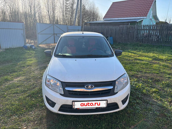 2015 Lada (ВАЗ) Granta I, белый, 655000 рублей