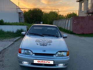 2005 Lada (ВАЗ) 2115, серебристый, 85000 рублей, вид 2