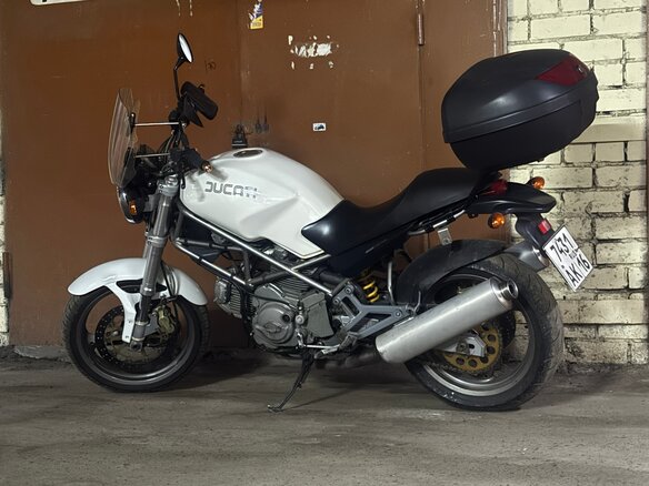 2001 Ducati Monster 400, белый, 250000 рублей - вид 11