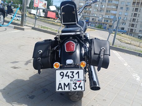 2002 Honda Shadow 750, чёрный, 430000 рублей, вид 3